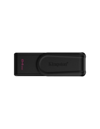 Kingston Technology DataTraveler 64GB Portable USB 3.2 Gen 1 Exodia S (Black/Black)