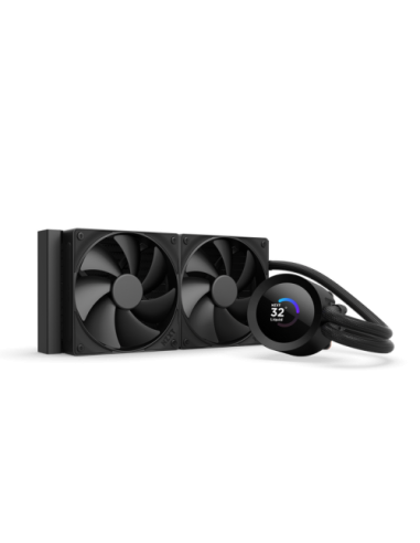 NZXT KRAKEN 240 V2 - 240MM AIO LIQUID COOLER W/ 1.54IN. DISPLAY AND RADIATOR FANS (BLACK)