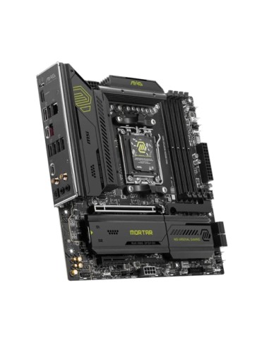 PLACA MSI MAG B850M MORTAR WIFI,AMD,AM5,B850,4DDR5,256GB,1HDMI,4SATA3+3M.2,5GBLAN+WIFI7+BT5.4,9USB3.2,MATX