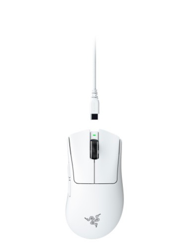 Razer DeathAdder V4 Pro ratón Juego mano derecha RF Wireless + USB Type-A Óptico 45000 DPI