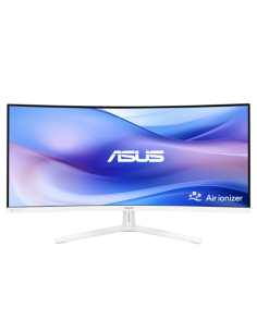 ASUS VU34WCIP-W pantalla para PC 86,4 cm (34") 3440 x 1440 Pixeles Wide Quad HD Blanco