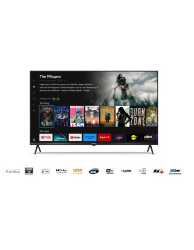 TELEVISOR SHARP 43"43GK4245E TIVO TV, 4K ULTRA HD, SMART TV, ACTIVE MOTION 400, NEGRO