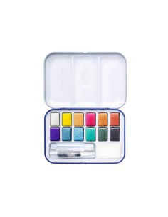 ESTUCHE METALICO ACUARELAS 12 COLORES METALIZADOS STAEDTLER 888M M12-C