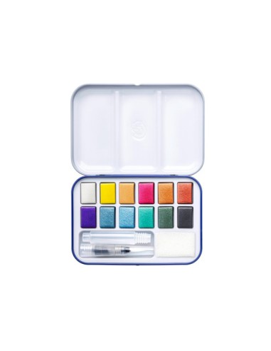 ESTUCHE METALICO ACUARELAS 12 COLORES METALIZADOS STAEDTLER 888M M12-C