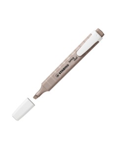 MARCADOR FLUORESCENTE SWING COOL NATURE TRAZO 1/4MM. GRIS CALIDO STABILO 275/193