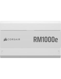 FUENTE ALIMENT. CORSAIR RM1000E (2025) 80+ GOLD FULL MODULAR ATX 3.0 1000 WATT BLANCO CP-9020294-EU