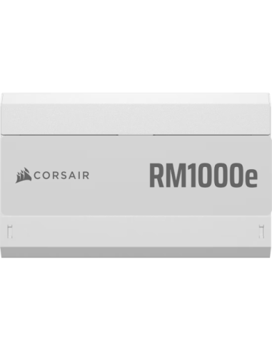 FUENTE ALIMENT. CORSAIR RM1000E (2025) 80+ GOLD FULL MODULAR ATX 3.0 1000 WATT BLANCO CP-9020294-EU