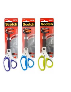BLISTER TIJERAS DE TITANIO 20CM 1458T-MIX 3M COLORES SURTIDOS SCOTCH 7000081640