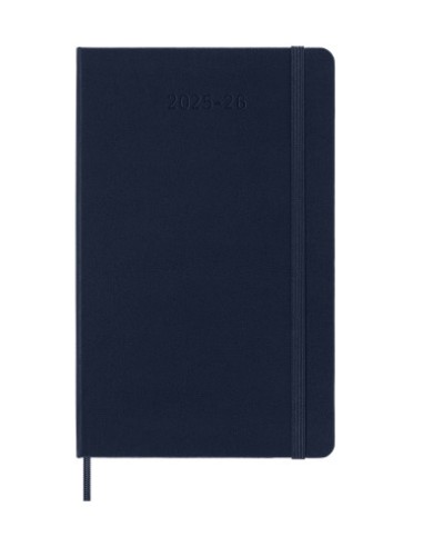 AGENDA 18M 2025-2026 SEMANAL L (13 X 21 CM) AZUL ZAFIRO TAPA DURA MOLESKINE DHB2018WN3Y26