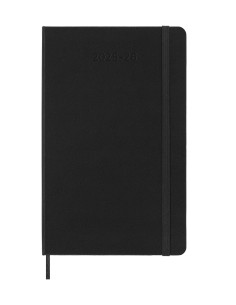 AGENDA 18M 2025-2026 SEMANAL L (13 X 21 CM) NEGRA TAPA DURA MOLESKINE DHB18WN3Y26