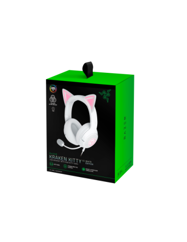 AURICULARES RAZER KRAKEN KITTY V2 BT BLANCO (RZ04-04860600-R3M1)