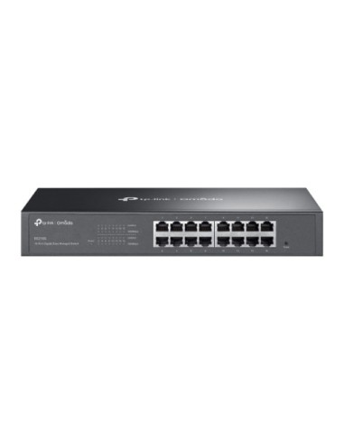 TP-Link ES216G switch Gestionado Gigabit Ethernet (10/100/1000) Negro