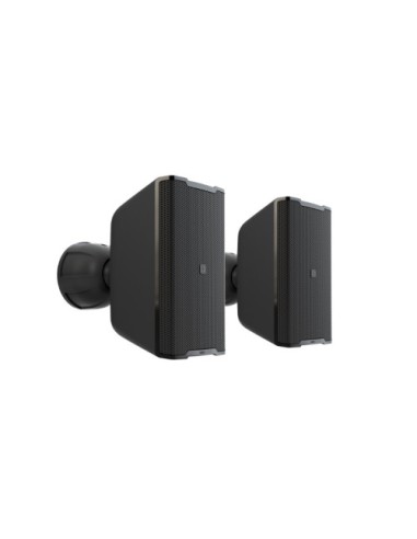 LD SYSTEMS INTEGRATION SERIE DQOR (LDDQOR3B) 3" TWO-WAY PASSIVE INDOOR/OUTDOOR INSTALLATION LOUDSPEAKER 8 OHM, BLACK (PAIR) WARR
