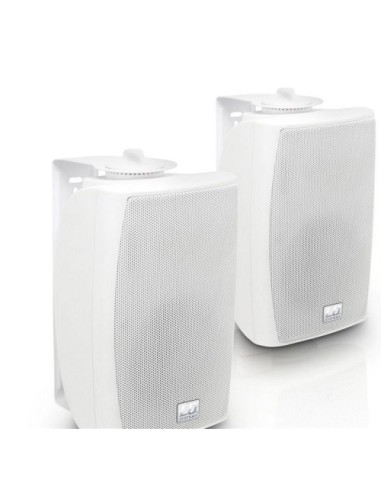 LD SYSTEMS INTEGRATION SERIE CONTRACTOR (LDCWMS42W100V) 4" 2-WAY WALL MOUNT SPEAKER 100 V WHITE (PAIR) WARRANTY 2 YEARS (PU4)