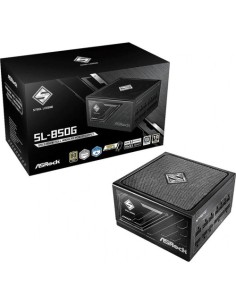 FUENTE ALIMENTACION ASROCK SL-850G,PSU,850W,80 PLUS GOLD,135MM,MODULAR,PCI-E 5.1 (12+4pin)x1,PCI-E (6+2 pin)x3,SATA (5 pin)x9