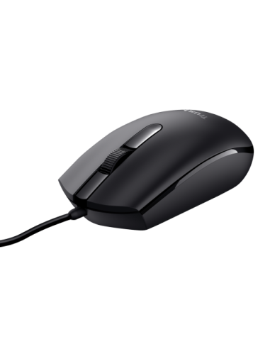 Trust Basi ratón Oficina Ambidextro USB tipo A Óptico 1200 DPI
