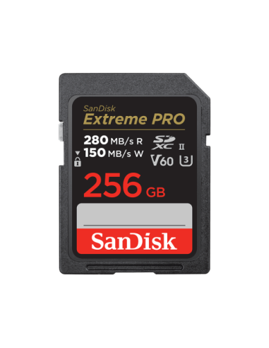 SanDisk SDSDXEP-256G-GN4IN memoria flash 256 GB SDXC UHS-II Clase 10