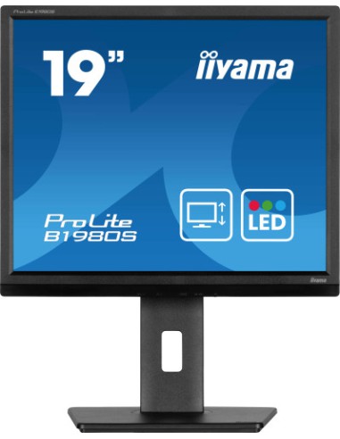 MONITOR IIYAMA DIAGONAL, 19", 48CM , PANTALLA, TN , PIXEL PITCH, 0.294MM