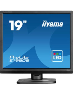 MONITOR IIYAMA 5:4, 48,3CM (19''), 1280X1024 PÍXELES, 5MS, LUMINOSIDAD: 250CD, ÁNGULO VISUAL: 170/160 (H/V), CONTRASTE: 1000:1, 
