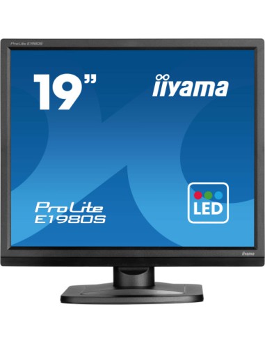 MONITOR IIYAMA 5:4, 48,3CM (19''), 1280X1024 PÍXELES, 5MS, LUMINOSIDAD: 250CD, ÁNGULO VISUAL: 170/160 (H/V), CONTRASTE: 1000:1, 