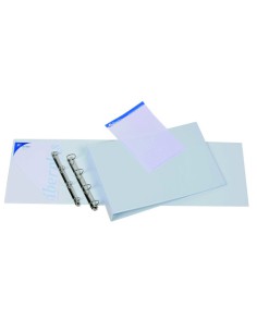 CARPETA CANGURO A3 4 ANILLAS DE 40MM CON COMPRESOR IBERPLAS 4340AM11