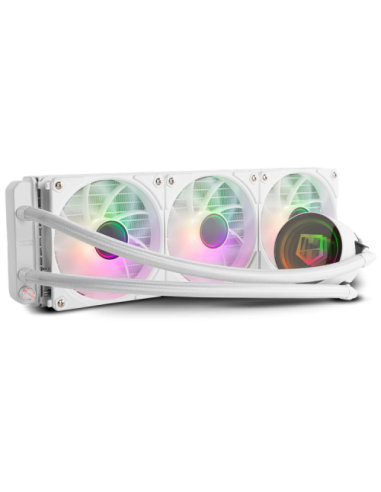 NOX NXHUMMERM360ARGBW sistema de refrigeración para ordenador Procesador Sistema de refrigeración líquida todo en uno 12 cm Blan