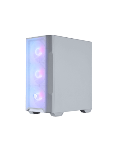 CAJA MSI MAG FORGE M100R WHITE,2x2.5"+1x2.5"/3.5”+1x3.5”,3x120MM+1x120MM (ARGB),2USB2.0+1xUSB3.2+AUDIO+MICRO,MICRO-ATX TOWER,BLA