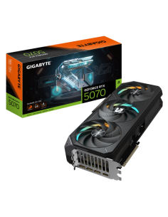 GIGABYTE GeForce RTX 5070 Ti GAMING OC 16G Tarjeta Gráfica - 16GB GDDR7, 256 bits, PCI-E 5.0, XXXX MHz Core Clock, 3 x DP 2.1a, 