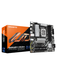 GIGABYTE B860M DS3H Placa base - CPUs Intel Core Ultra, VRM de 5+1+2+1 fases, hasta 9066MHz DDR5, 1xPCIe 5.0 + 1xPCIe 4.0 M.2, L