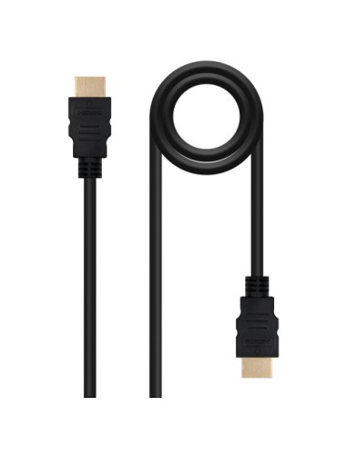 Nanocable Cable HDMI alta velocidad / HEC, A/M-A/M, Negro, 10 m