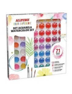 SET WATERCOLOR COLOR EXPERIENCE 71 PZAS ALPINO AQ001040