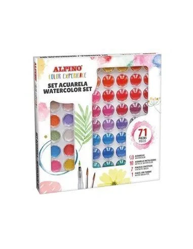 SET WATERCOLOR COLOR EXPERIENCE 71 PZAS ALPINO AQ001040