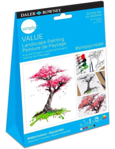 SET DE PINTURA ACUARELA PAISAJE DALER ROWNEY D134950111