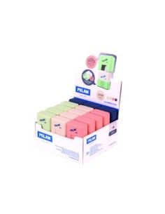 CAJA EXPOSITORA 30 GOMAS MIGA DE PAN 430 CON FUNDA SCHOOL, SERIE 1918 MILAN CMMS430SNC