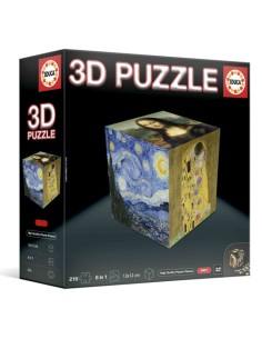 PUZZLE CUBO 3D ARTE EDUCA BORRAS 20123