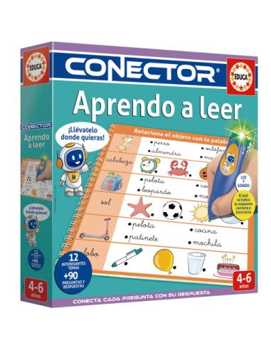 JUEGO CONECTOR LECTURA EDUCA BORRAS 20086