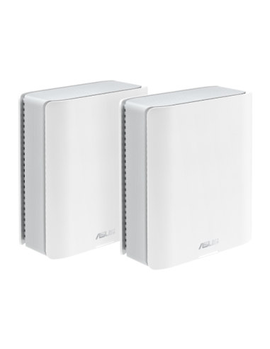 ASUS ZenWiFi BT8 (2-pack) Tribanda (2.4 GHz / 5 GHz / 6 GHz) Wi-Fi 7 (802.11be) Blanco 3 Interno