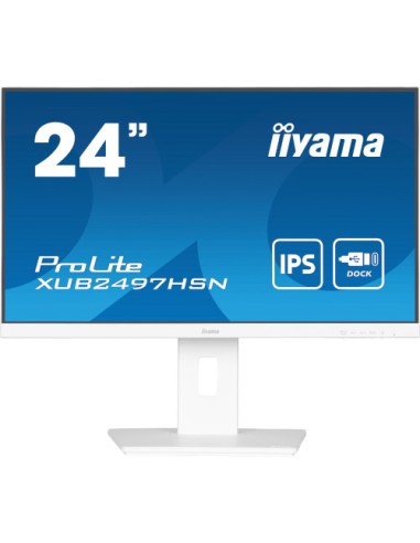 MONITOR IIYAMA 24'' CON PANEL EN TECNOLOGÍA IPS, USB-C DOCK Y RJ45 (LAN)
