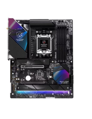 PLACA ASROCK X870 RIPTIDE WIFI,AMD,AM5,X870,4DDR5,256GB,2USB4+HDMI,4SATA3,3M.2,2USB4,9USB3.2,1USB TYPE-C,LAN2.5GB,WIFI7+BT,ATX