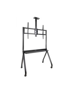 TOOQ SOPORTE SUELO RUEDAS "iSTAR" FS20208M-B, PARA PANTALLAS 55-100", NEGRO.