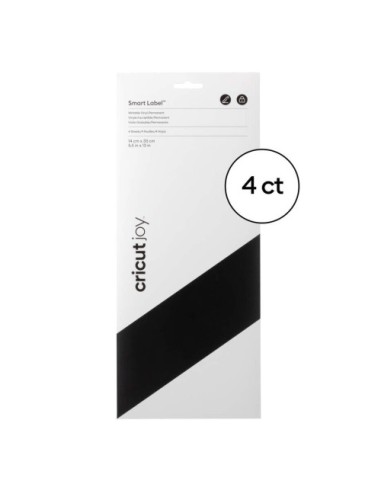 Cricut Smart Label etiqueta autoadhesiva Permanente Negro 4 pieza(s)