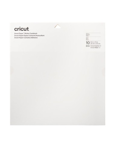Cricut Smart Paper Bloc de hojas de papel para bellas artes 10 hojas