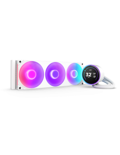 NZXT Kraken Elite 360 RGB Procesador Sistema de refrigeración líquida todo en uno 12 cm Blanco 1 pieza(s)