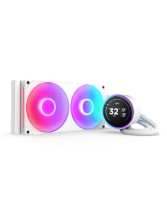 NZXT Kraken Elite 280 RGB Procesador Sistema de refrigeración líquida todo en uno 14 cm Blanco 1 pieza(s)