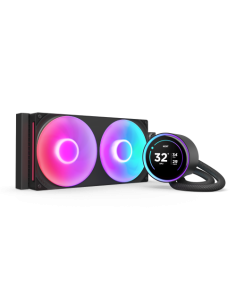 NZXT Kraken Elite 280 RGB Procesador Sistema de refrigeración líquida todo en uno 14 cm Negro 1 pieza(s)