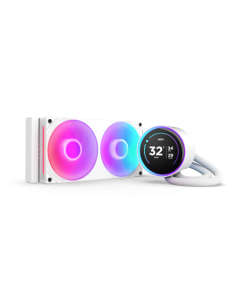 NZXT Kraken Elite 240 RGB Procesador Sistema de refrigeración líquida todo en uno 12 cm Blanco 1 pieza(s)