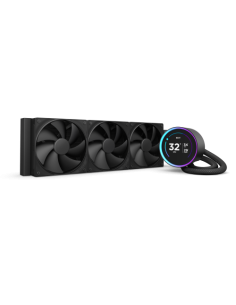 NZXT Kraken Elite 360 Procesador Sistema de refrigeración líquida todo en uno 12 cm Negro 1 pieza(s)