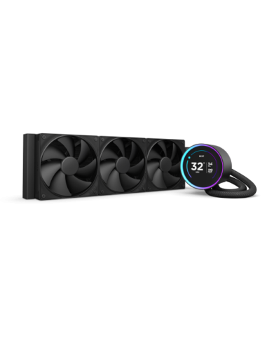 NZXT Kraken Elite 360 Procesador Sistema de refrigeración líquida todo en uno 12 cm Negro 1 pieza(s)
