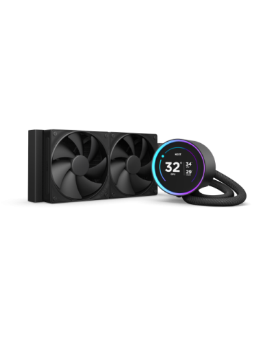 NZXT Kraken Elite 240 Procesador Sistema de refrigeración líquida todo en uno 12 cm Negro 1 pieza(s)