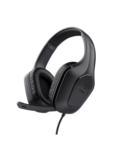 Trust GXT 415 Zirox Auriculares Alámbrico Diadema Juego Negro